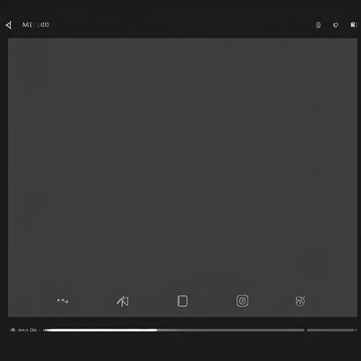 Video placeholder interface